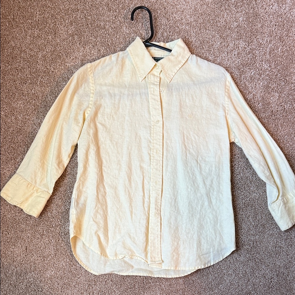 Ralph Lauren Light yellow Shirt
